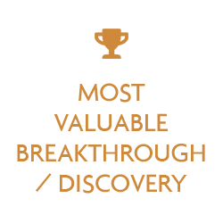 Most Valuable Breakthrough/Discovery
